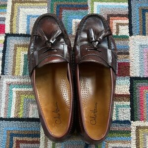 Men’s Cole Haan Tassle loafers in oxblood